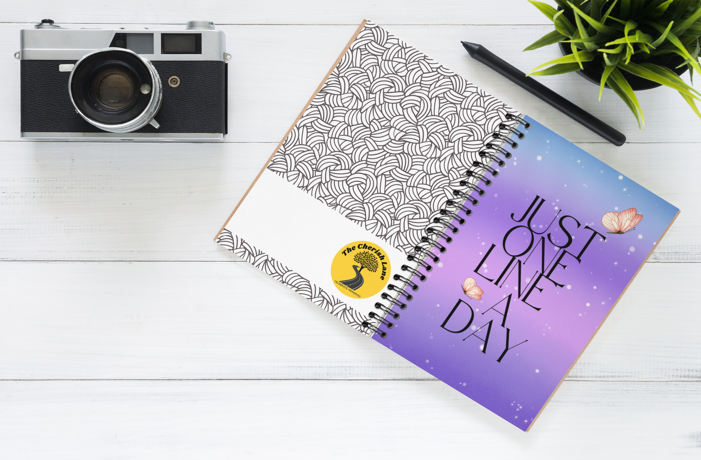 Just One Line a Day Spiral Wiro Notepad (Ships Only To India)