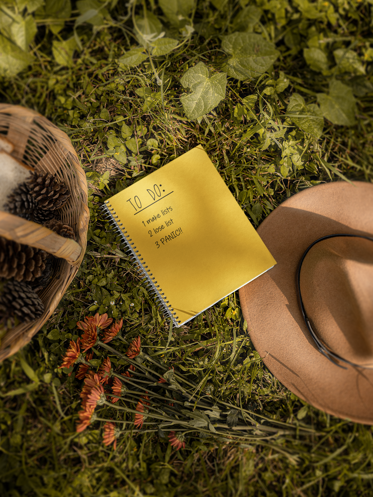 To Do List Panic Spiral Wiro Notepad (Ships Only To India)