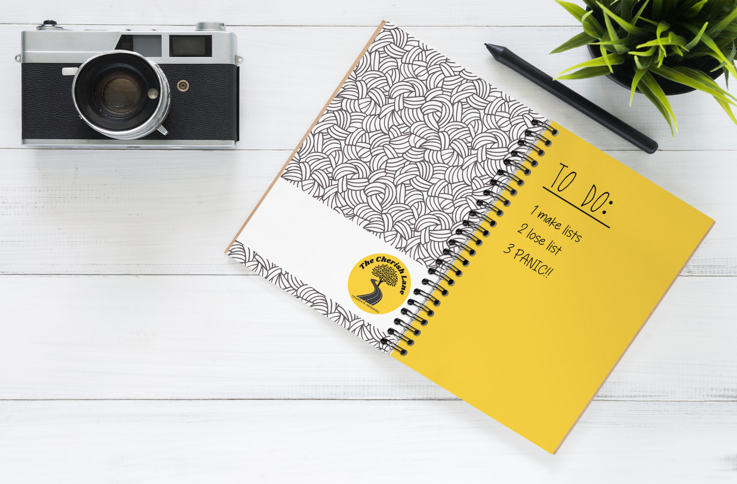 To Do List Panic Spiral Wiro Notepad (Ships Only To India)