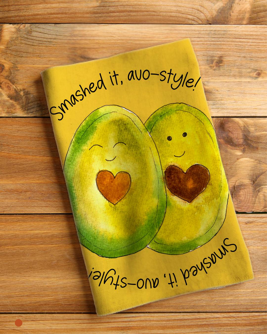 Tea Napkin - Avocado Smashed It (Ships Only To India)
