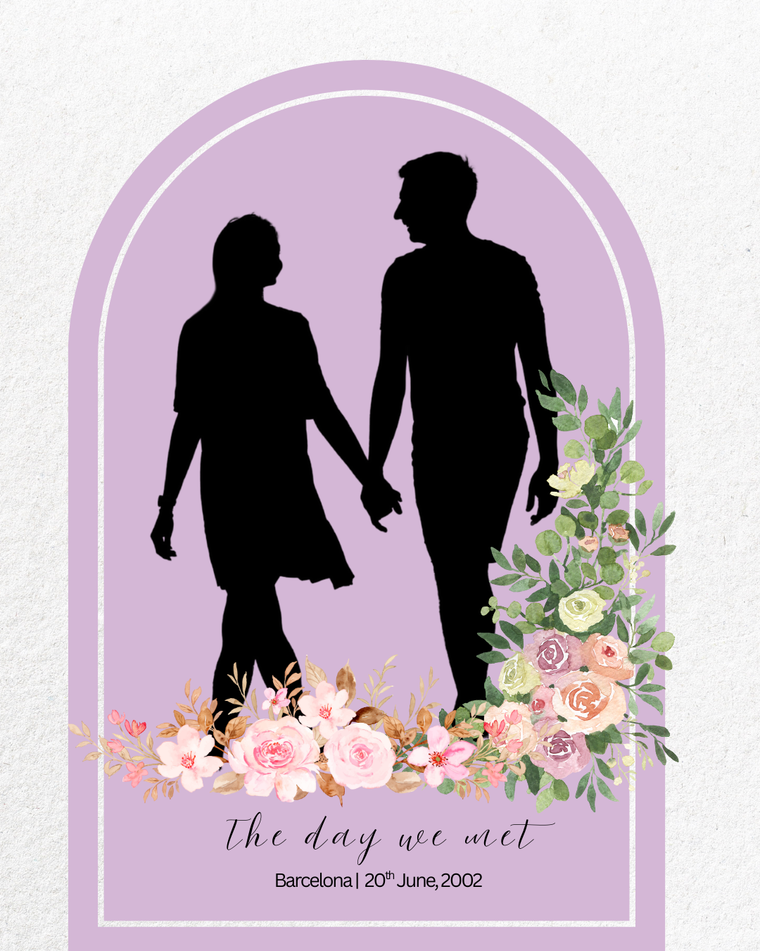 Customized Art: Photo to Silhouette Personalized Art Made to Order