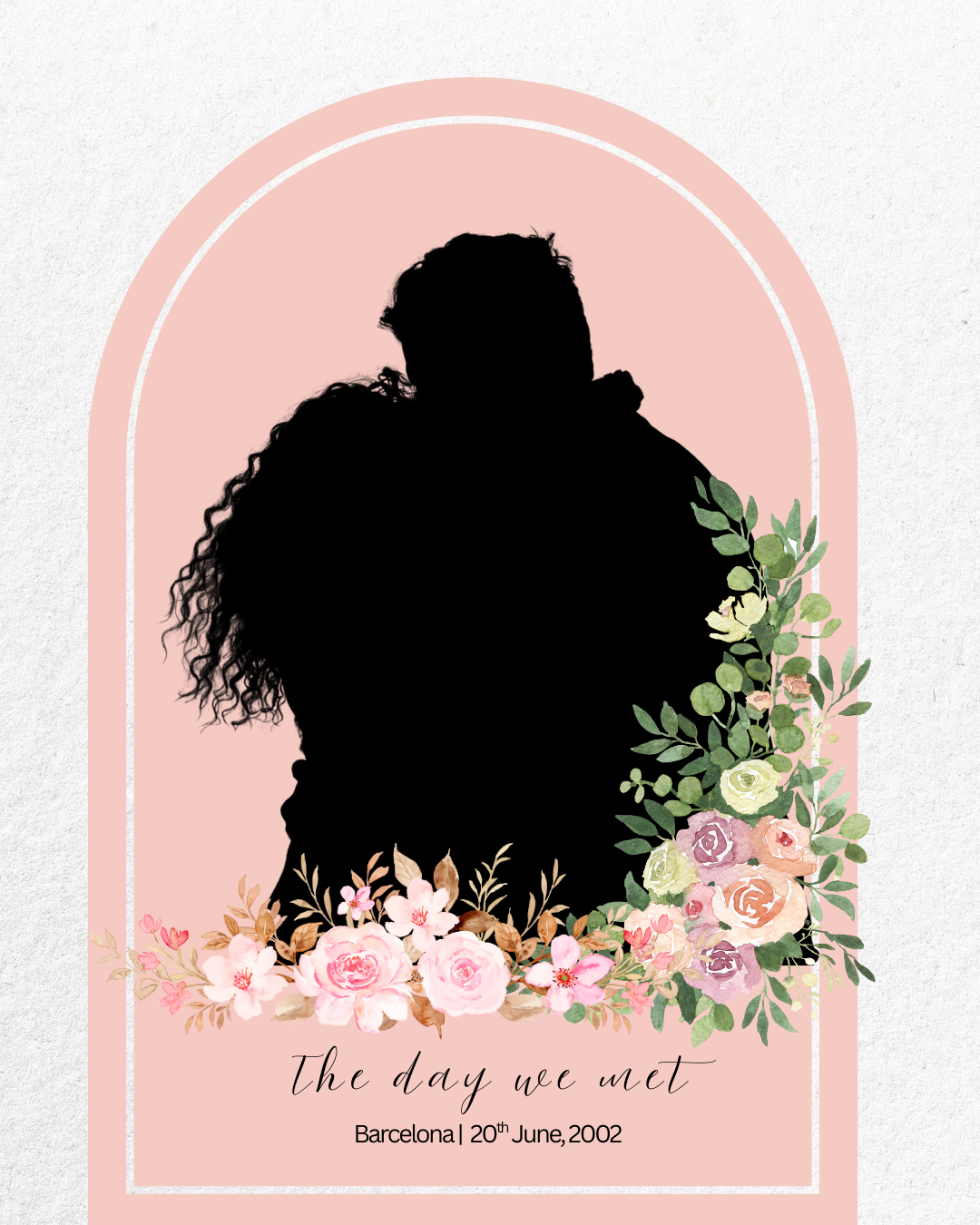 Customized Art: Photo to Silhouette Personalized Art Made to Order