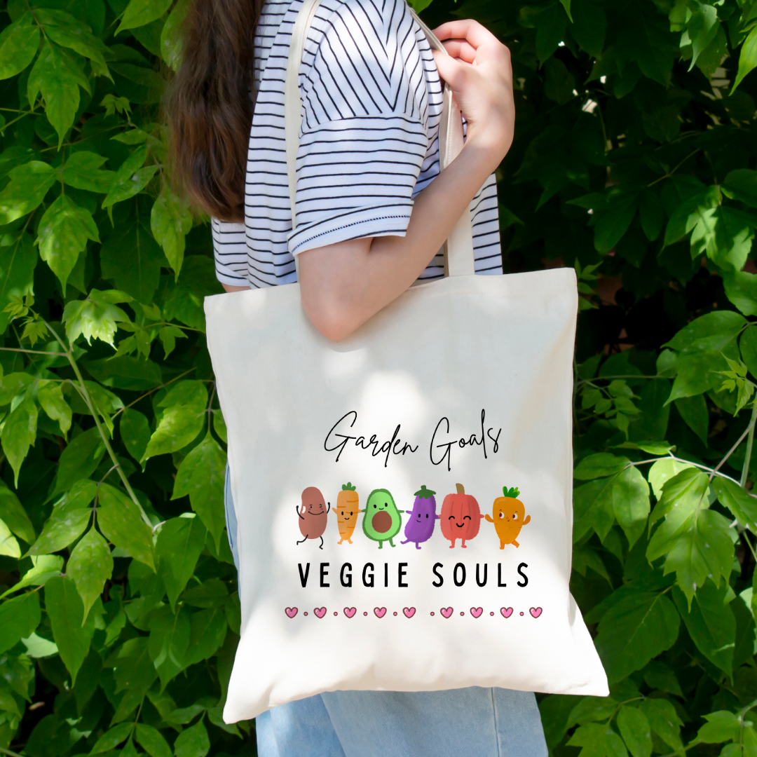 Garden Goals Veggie Souls Tote Bag (Ships Only To India)