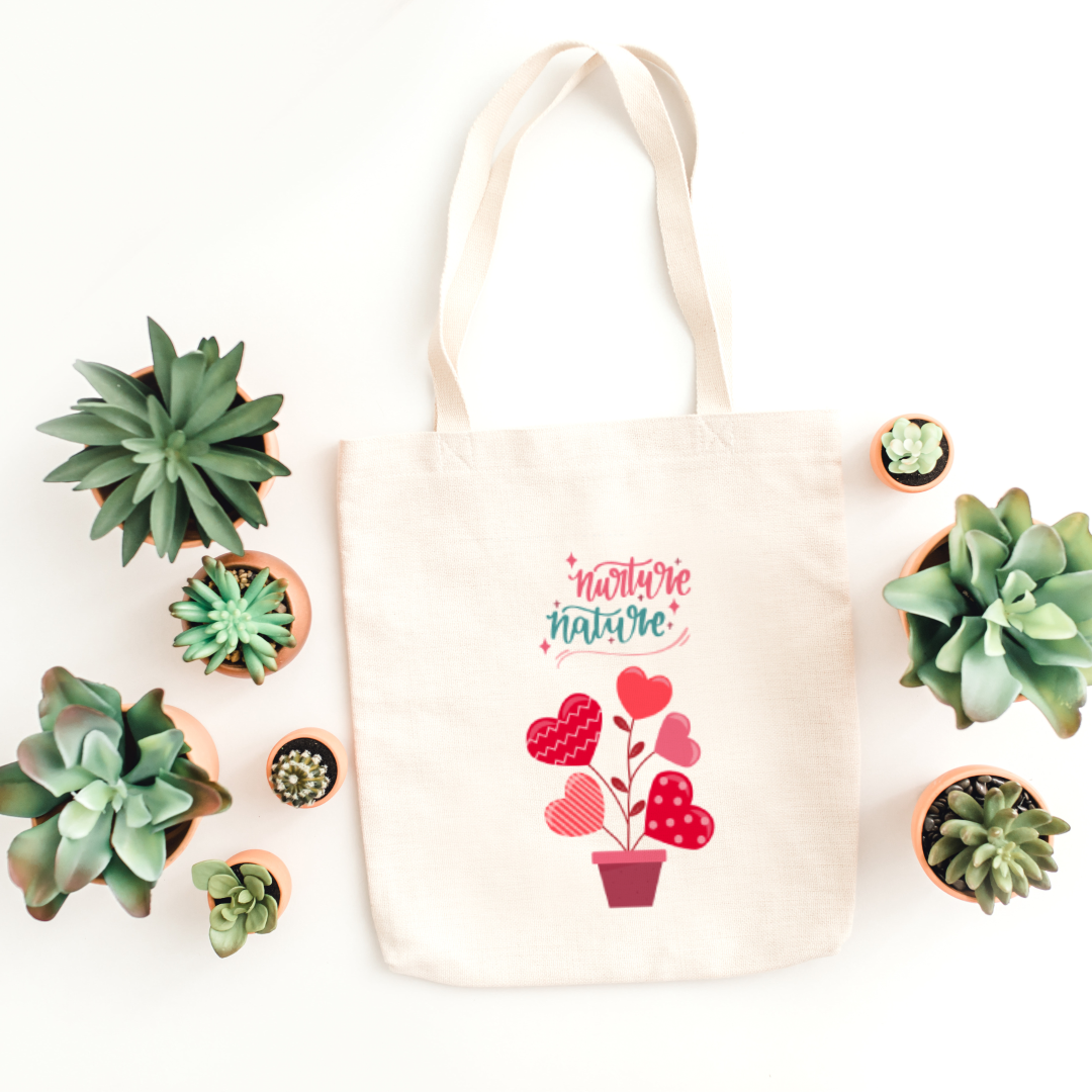 Nurture vs Nature Tote Bag (Ships Only To India)