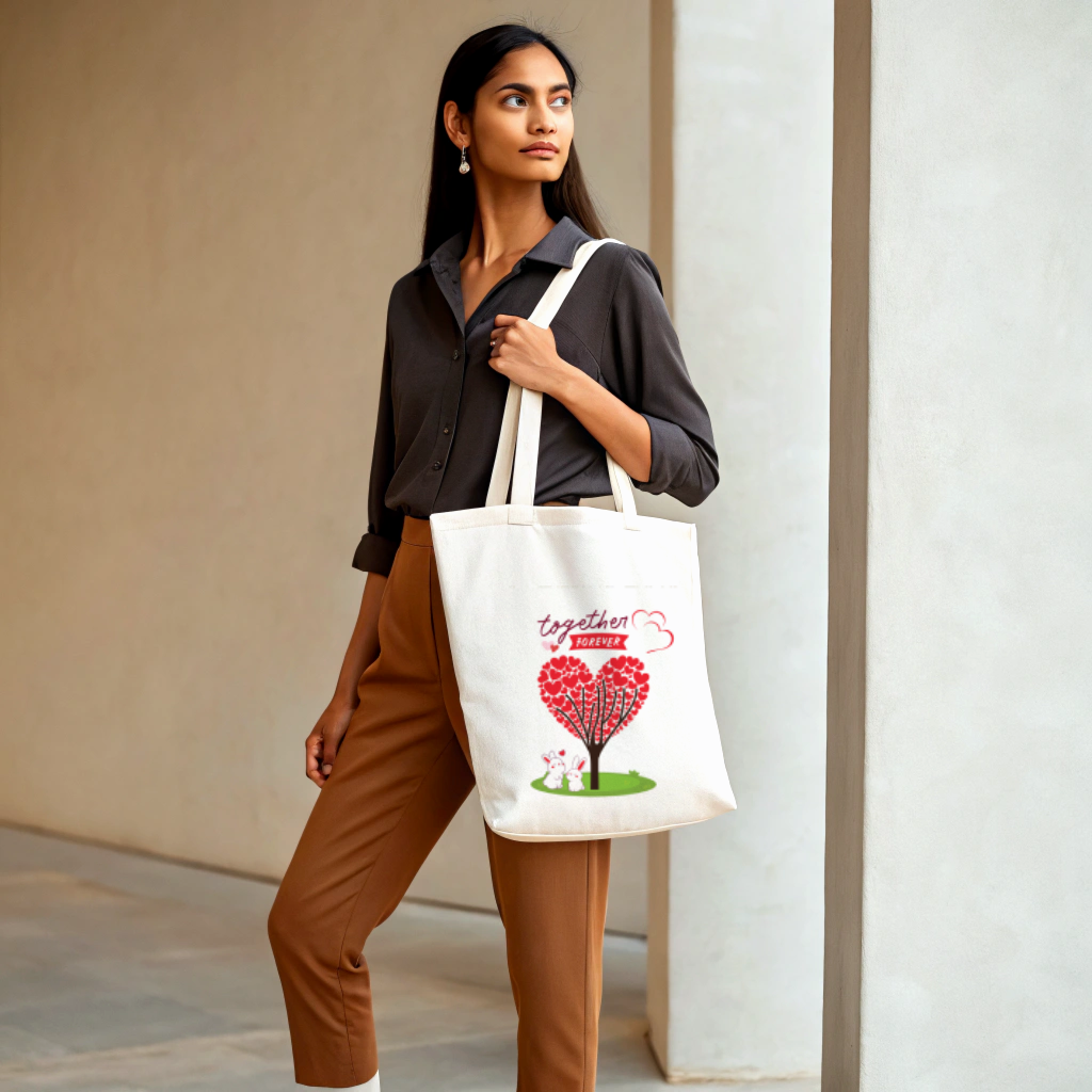 Together Forever Tote Bag (Ships Only To India)