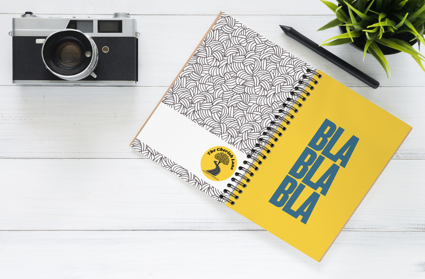 Bla Bla Bla Spiral Wiro Notepad (Ships Only To India)