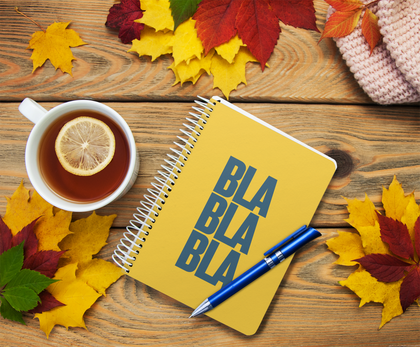 Bla Bla Bla Spiral Wiro Notepad (Ships Only To India)