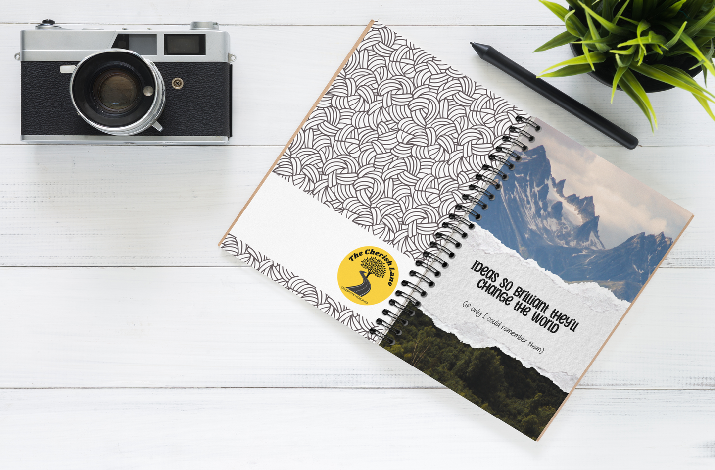 Ideas So Brilliant They'll Change The World Spiral Wiro Notepad (Ships Only To India)