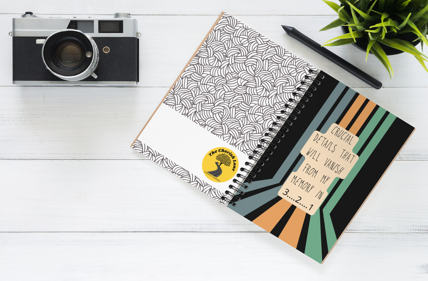 Crucial Details Spiral Wiro Notepad (Ships Only To India)