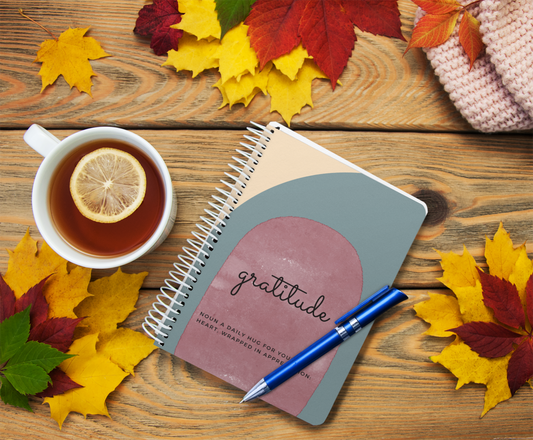 Gratitude Spiral Wiro Notepad (Ships Only To India)