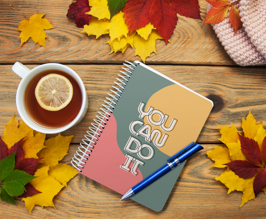 You Can Do It Spiral Wiro Notepad (Ships Only To India)
