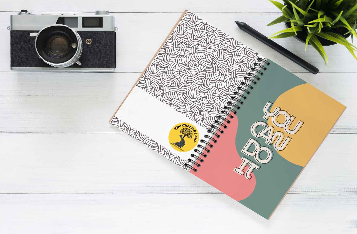 You Can Do It Spiral Wiro Notepad (Ships Only To India)