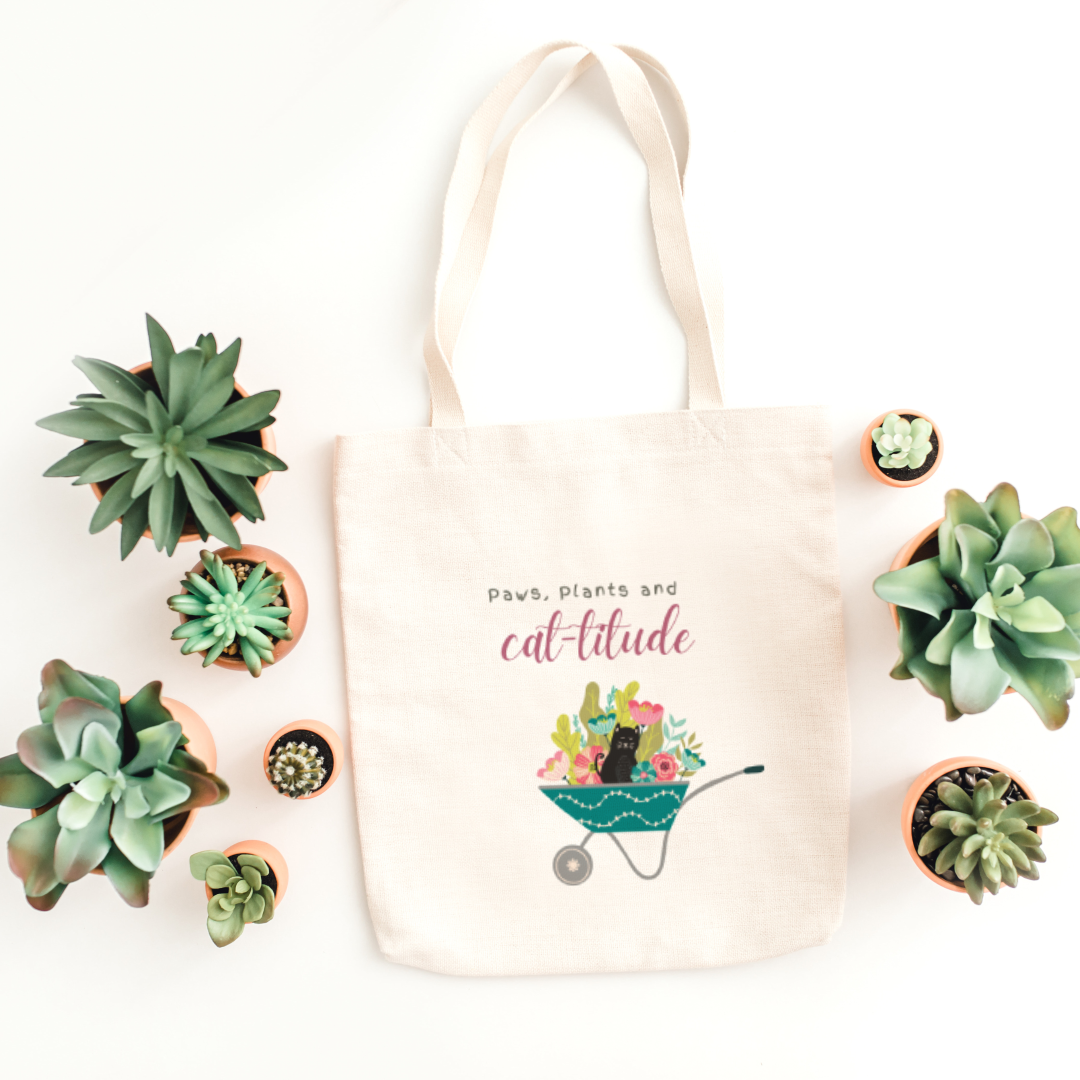 Cat Attitude Tote Bag