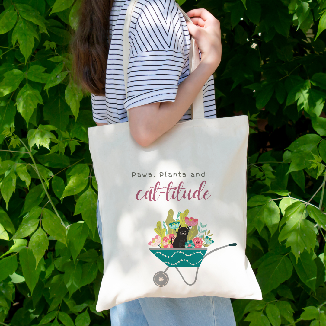 Cat Attitude Tote Bag