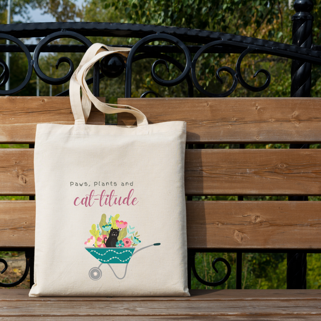 Cat Attitude Tote Bag