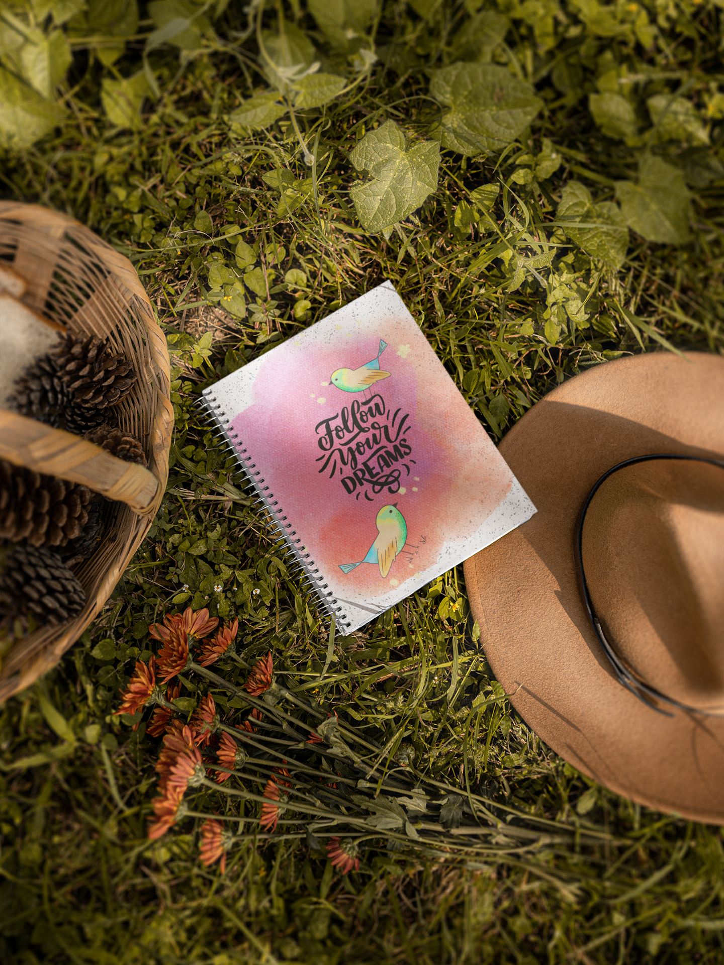 Follow Your Dreams Spiral Wiro Notebook (Ships Only To India)