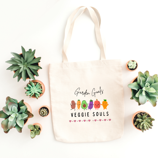 Garden Goals Veggie Souls Tote Bag (Ships Only To India)