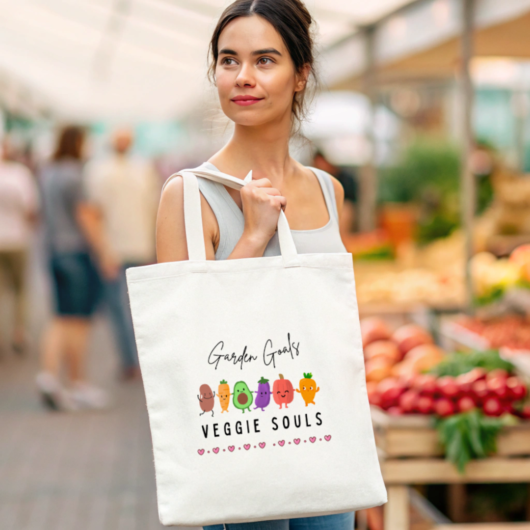 Garden Goals Veggie Souls Tote Bag (Ships Only To India)