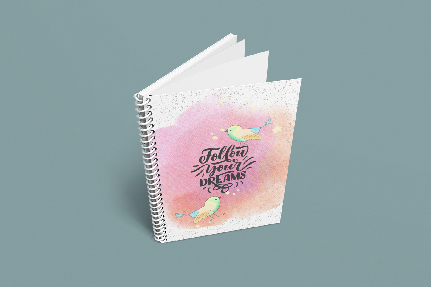 Follow Your Dreams Spiral Wiro Notebook (Ships Only To India)